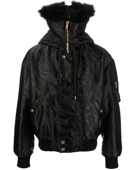 versace shearling coat|Versace jackets for men.